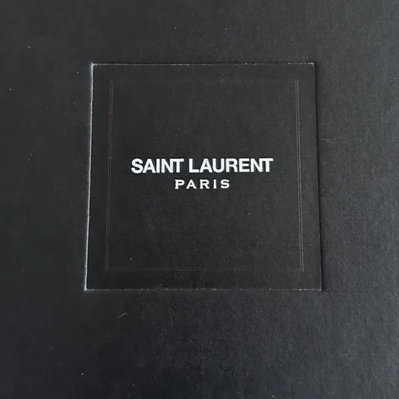 SAINT LAURENT PARIS Suede black booties - Picture 2 of 15